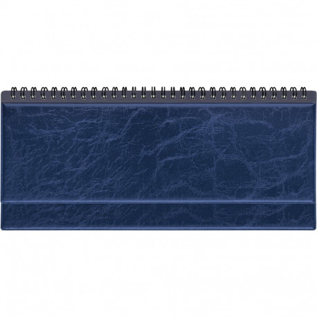 Desk calendar Classic voluminous, plastic covers (BLUE) 00301/40195