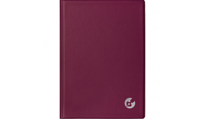 Book calendar Boss Day A5, spiral binding, plastic cover (DARK RED) 00038/40031