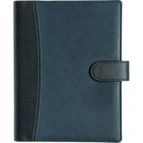 Book calendar Boss A5, WEEK vertical, spiral binding, LUX covers (BLUE) 00043/40073