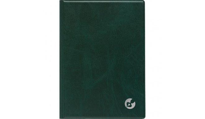 Book calendar Boss Day A5, spiral binding, plastic cover (DARK GREEN) 00038/40251