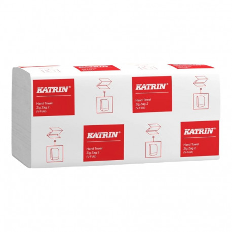 Paper towel 2-layer KATRIN NonStop Handy, V-fold, 22.4x23cm, 200 sheets (35298)