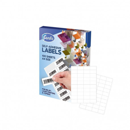 Sticker label FOROFIS 52.5x29.7mm 40 sheets 100 sheets