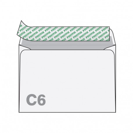 Ümbrik C6 iseliimuv 25tk