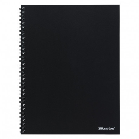 Folder in spiral binding A4+ linear BANTEX Strong-Line 80 sheets black