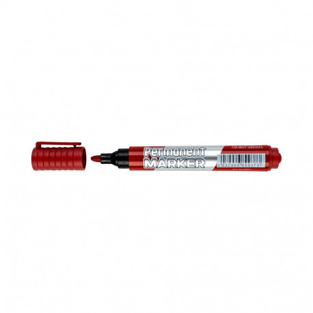 Permanentne marker CENTRUM 1-5mm lõigatud otsaga punane