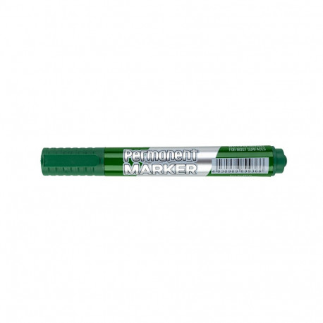 Permanent marker "Centrum" 1-5mm green chisel tip