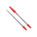 Ballpoint pen with cap FOROFIS One 1mm red