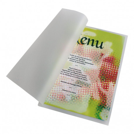 Lamination film A4 100mic matt in a 100l pack