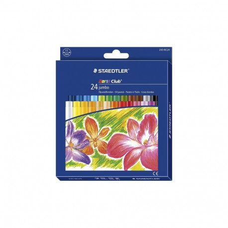 õlipastellid STAEDTLER Jumbo Noris Club 24 värvi