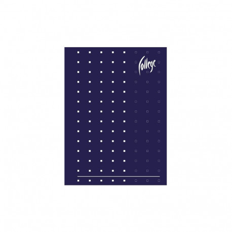 Kaustik spiral binding A4 COLLEGE 7x7 grid cardboard 70 sheets