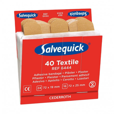 A set of textile patches 40 pcs in a pack SALVEQUICK