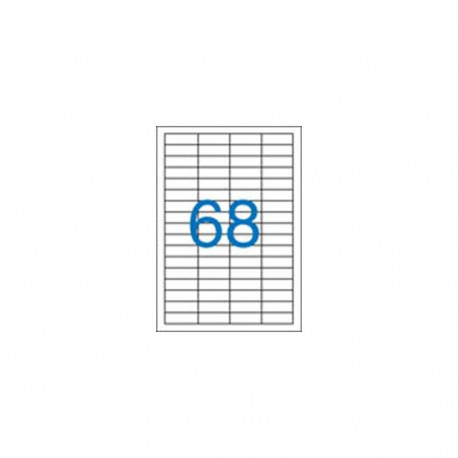 Label, ILC, 48,5x16,9 mm, VICTORIA PAPER, 6800 labels/package