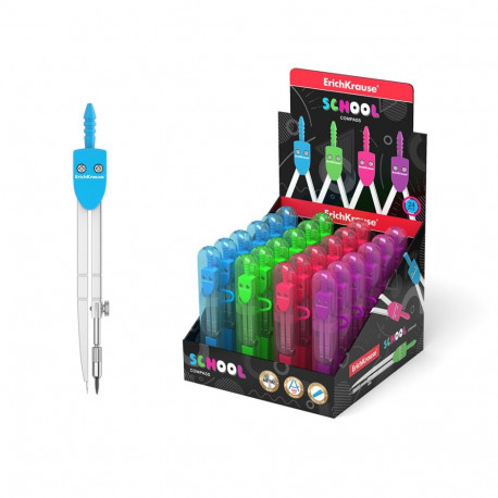 Metal compass ErichKrause® School 120mm.