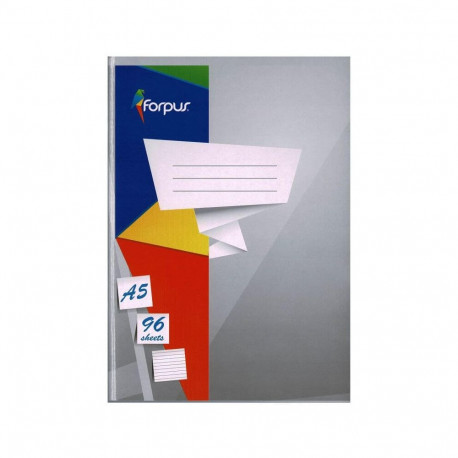 Folder in staple binding A5 FORPUS lined cardboard covers 96 pages