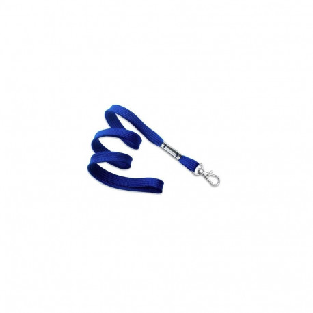 Lanyard with quick carabiner (blue)