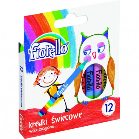 Crayons Fiorello 12 colours