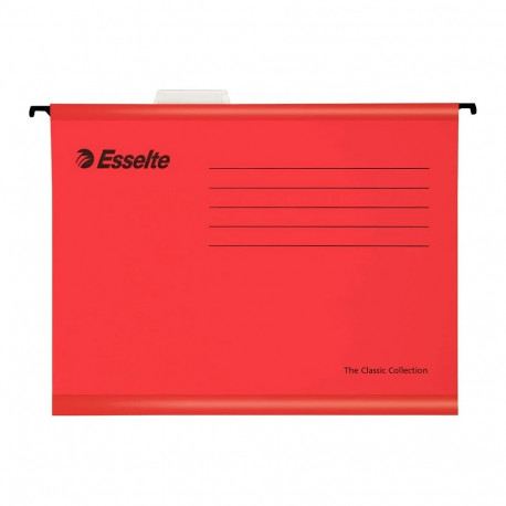 Suspension File E: Classic A4 Red/25