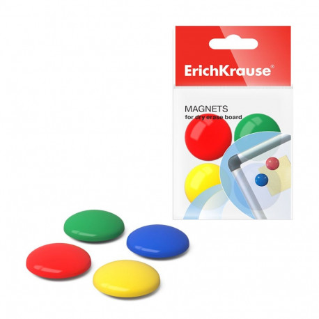 Magnets ErichKrause®, 3 cm (polybag 8 pcs)