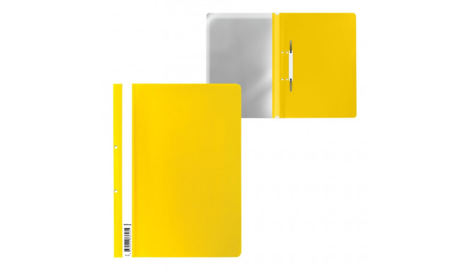 Quick binder A4+ plastic yellow