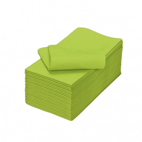 Napkins 24x24cm 2-layer lemon yellow 200 pcs