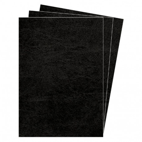 Köitekartong FELLOWES Delta A4 250g must 100 lehte