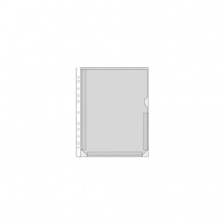 Kiletasku köidetav A4 känguru F-tasku klapita PROLEXPLAST