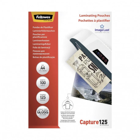 Lamineerimiskile A4 125mic FELLOWES Premium ImageLast 100 lehte