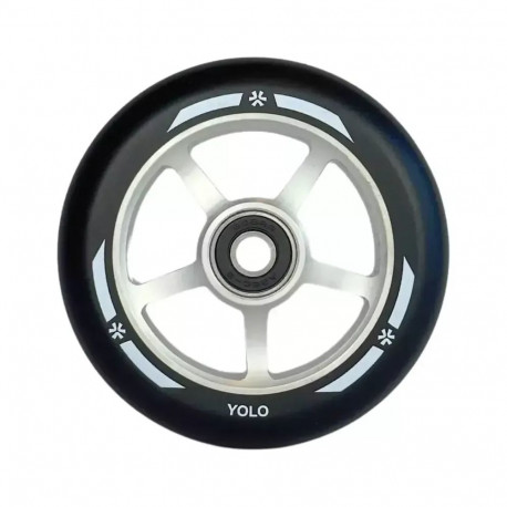 Ratas tõukerattale Union Yolo Pro Scooter Wheel 100mm Raw/Black
