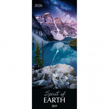 Seinakalender suur Maa hing 2026, 28,5 x 69 cm