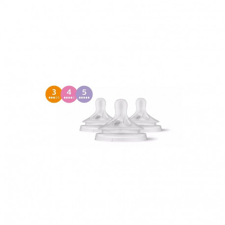 Philips Avent Natural Response SCY960/03 Feeding bottle silicone pacifier set 3pcs