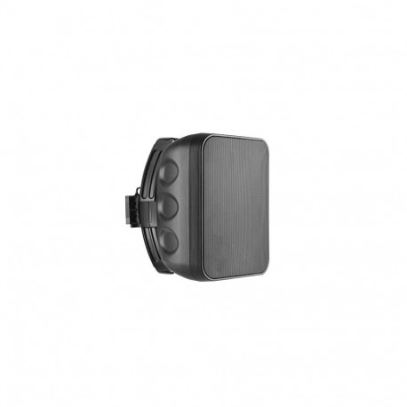 Wall Speaker, 60W, 6.5", Two-Way, Black, Weather-Resistant