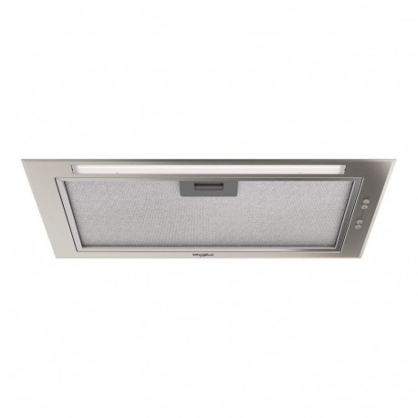 Whirlpool WCTH 63F LEB X Hood, Built-in, Width 51.4 cm, B, Max 435 m/h, LED, Stainless steel |