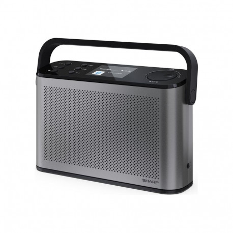 Sharp OSAKA Stereo Portable Digital Radio | DR-P540(GY) | USB port | Bluetooth | FM radio | Wireless