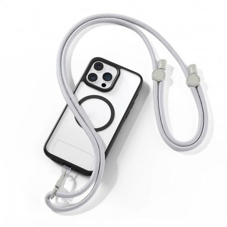 Dux Ducis Universal DUX DUCIS Plaz - cross-body phone strap - grey Grey