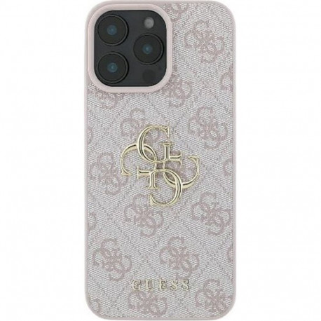 Guess GUESS case for IPHONE 16 Plus GUHCP16M4GMGPI (4G PU Big Logo) pink