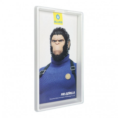 Blueo 5D Mr. Monkey Glass - for Samsung Galaxy A35 / A55 / S25 FE black (Strong Lite)