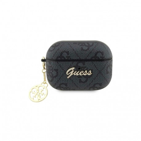 Guess Guess GUAP2G4GSMK AirPods Pro 2 cover black/black 4G Charm Collection