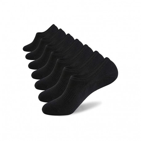 SOCKS MEN BLACK SHORT 39-42 PACK 10PC