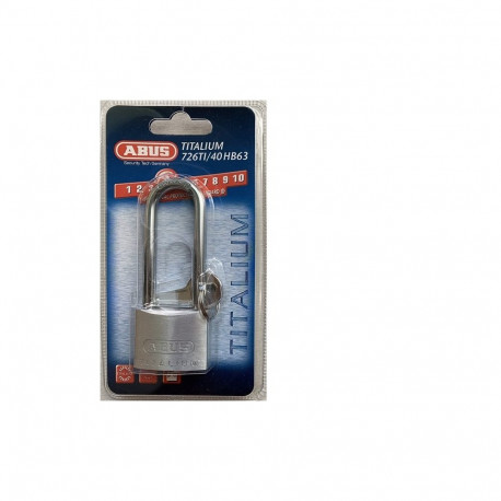 Tabalukk Abus 726TI/40 HB63 Titalium