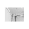 WALL MOUNTED INSTALLATION CABINET 19" 4U 600X600 GREY PERFORATED DOOR LANBERG (FLAT PACK)