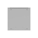 WALL MOUNTED INSTALLATION CABINET 19" 4U 600X600 GREY PERFORATED DOOR LANBERG (FLAT PACK)