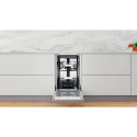 Whirlpool WSBO 3O34 PF X integreeritud nõudepesumasin laius 45 cm 10 nõudekomplekti 8 programmi ener