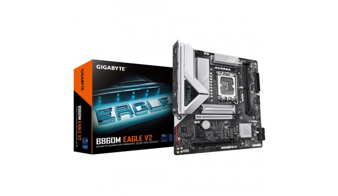 Gigabyte B860M EAGLE V2 emaplaat Intel protsessoriperele LGA1851 protsessoripesaga DDR5 toetatud kõv
