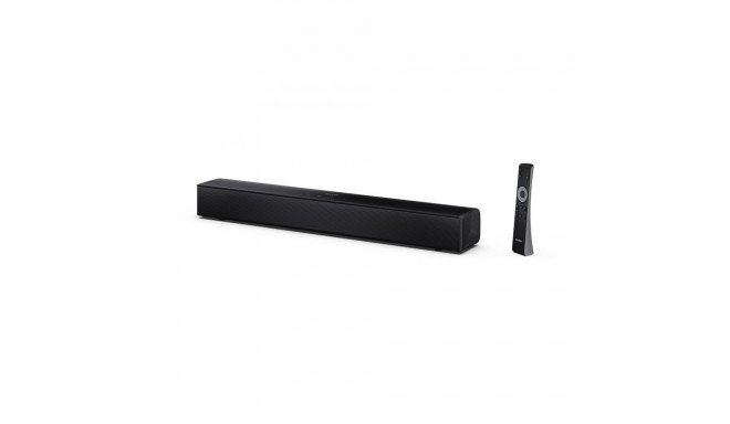 Sharp Compact 2.0 Soundbar | HT-SB121 | 120 W | Bluetooth | Wireless connection | Black
