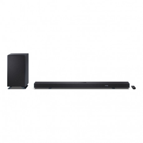 Sharp 5.1.2 Dolby Atmos/DTS:X soundbar juhtmevaba bassikõlariga HT-SBW55121(BK) Bluetooth