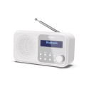 Sharp DR-P420(WH) Tokyo kaasaskantav digitaalne raadio, FM/DAB/DAB+, Bluetooth 5.0, USB või patareit