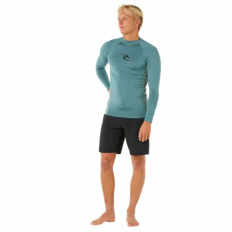 Bathing T-shirt Rip Curl Waves Upf Perf L/S Blue