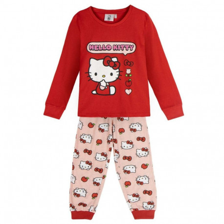Pidžaama Laste Hello Kitty Punane