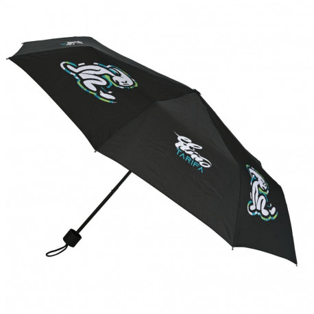 Foldable Umbrella El Niño Green bali Black (Ø 98 cm)