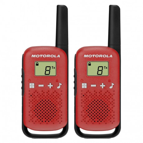 Raadiosaatja Motorola (2 Pcs) - Punane